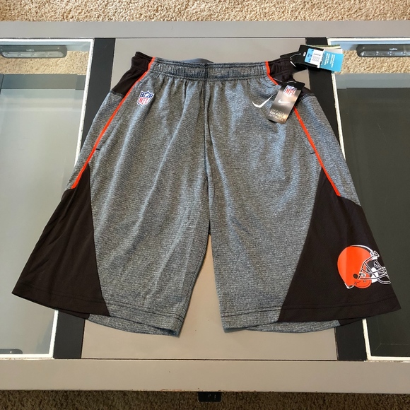NWT NIKE DRI-FIT 4.0 CLEVELAND BROWNS FLY SHORTS M